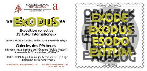 Exodus, Gallery des Pêcheurs Monaco
